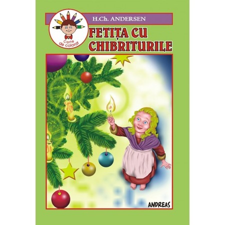 Fetita Cu Chibriturile H Ch Andersen Carte De Colorat Emag Ro