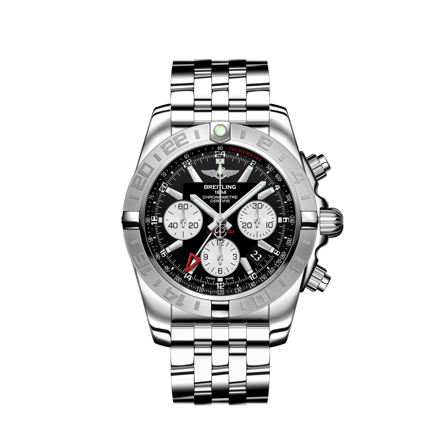 Ceas pentru barbati, Sport, Breitling Chronomat 44 GMT -  AB042011/BB56/375A, Automatic, 44mm - eMAG.ro