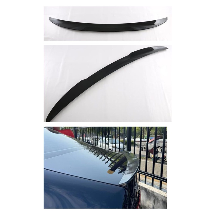 Matt fekete csomagtartó spoiler – BMW 5-ös sorozat G30 (2024–jelenleg), ABS, prémium minőség