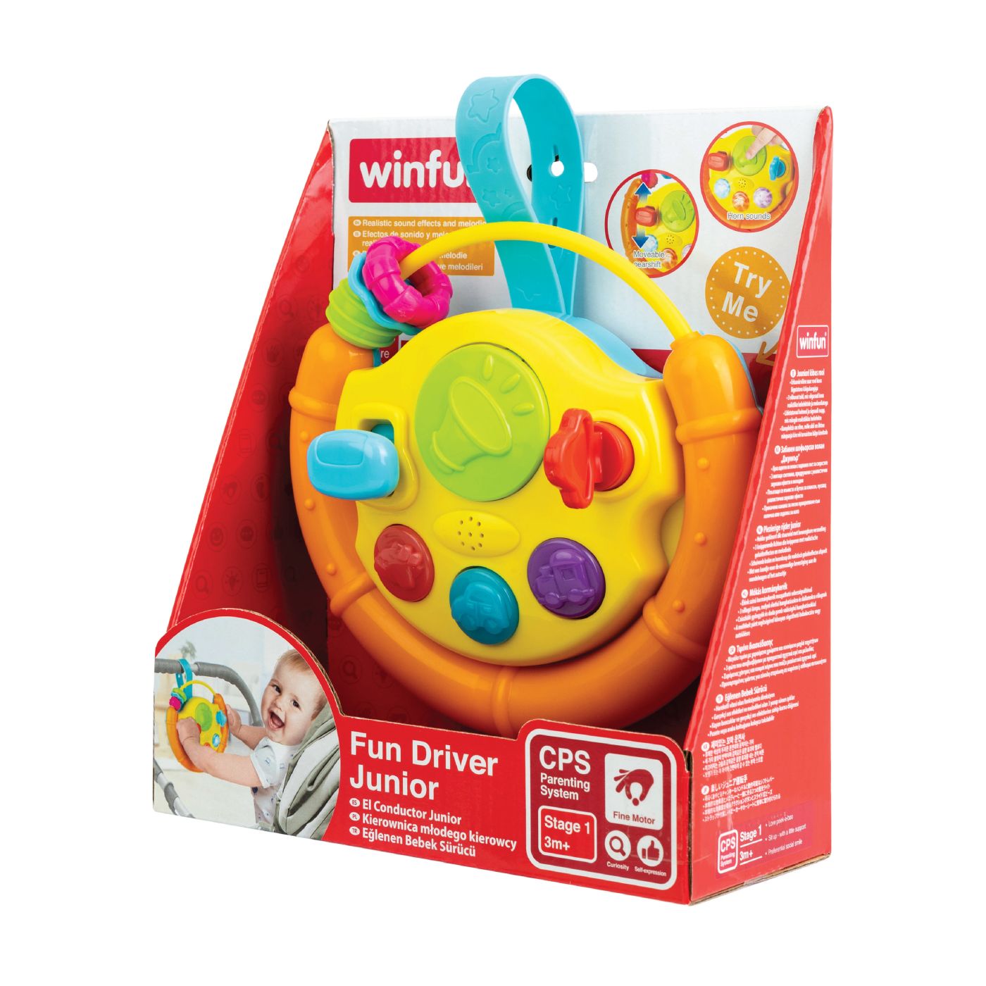 Jucarie Winfun - Volan cu Activitati