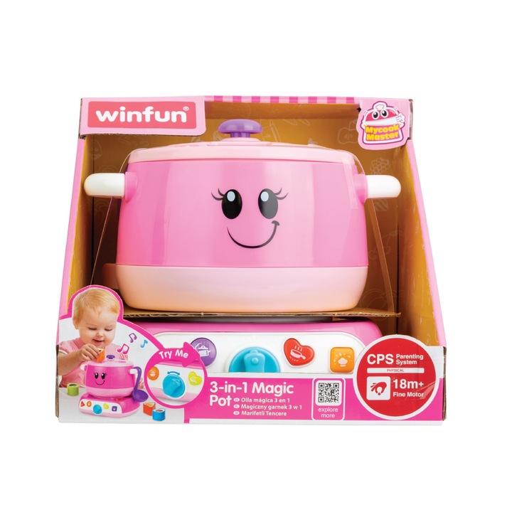 Jucarie Winfun - Oala Magica 3 in 1