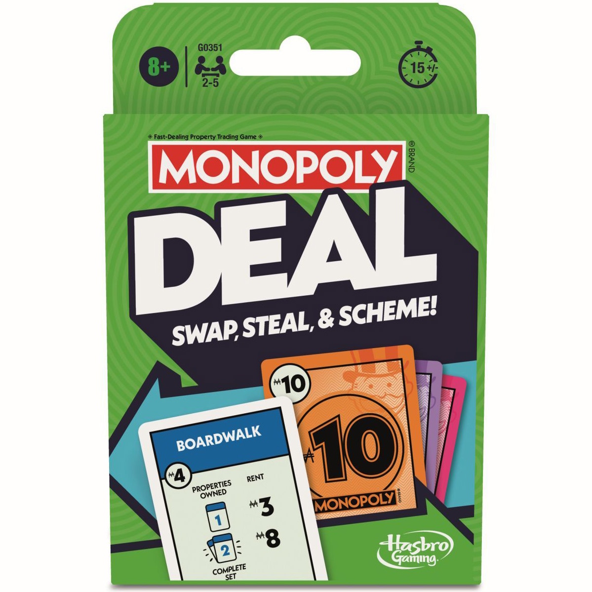 Joc Monopoly Deal, Limba Engleza