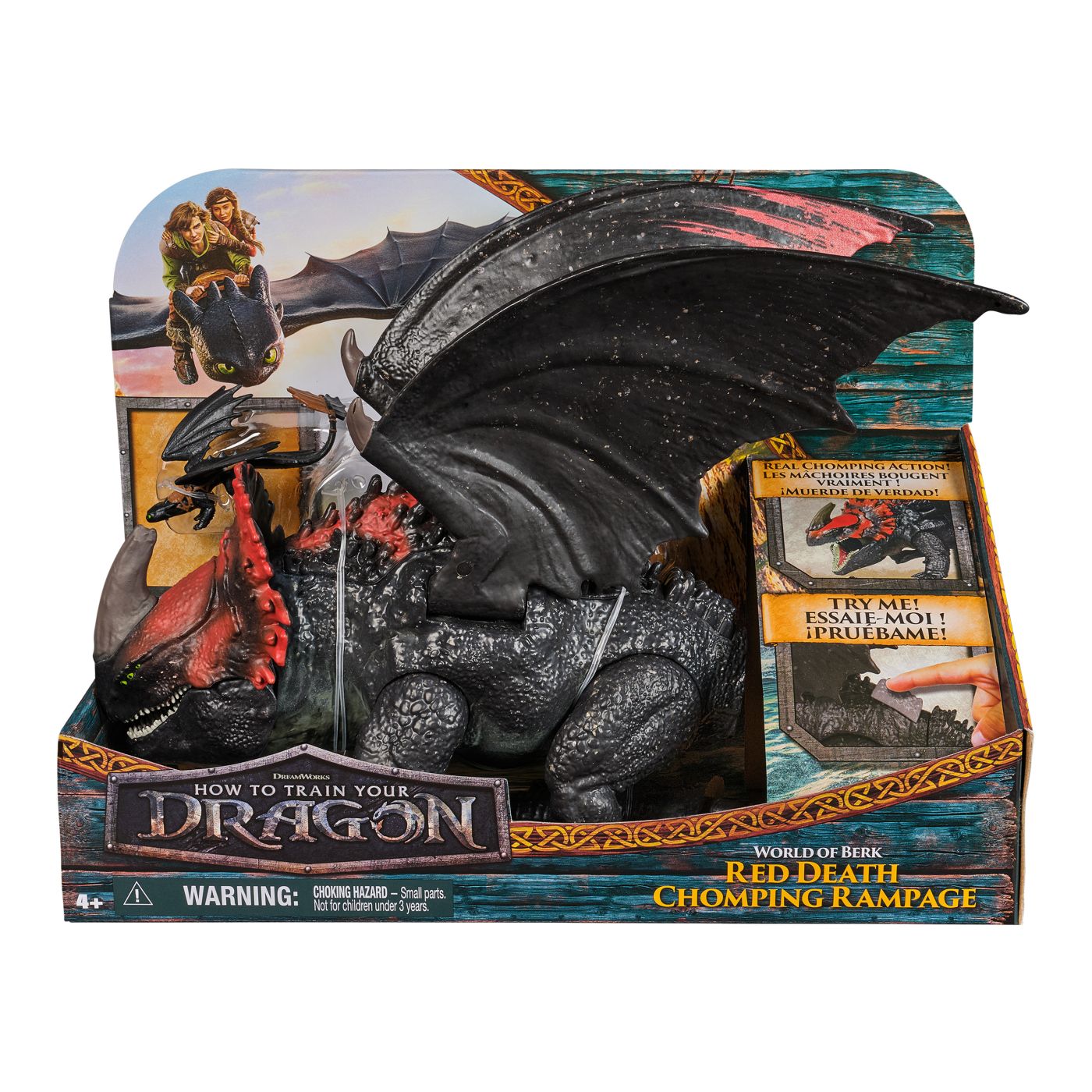 Figurina How to train your dragon - Dragonul Red Death - eMAG.ro