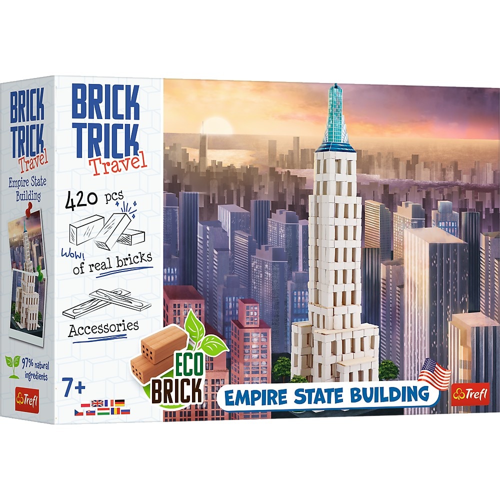 Puzzle 3D Brick Trick Xl - Travel, Cladirea Empire State