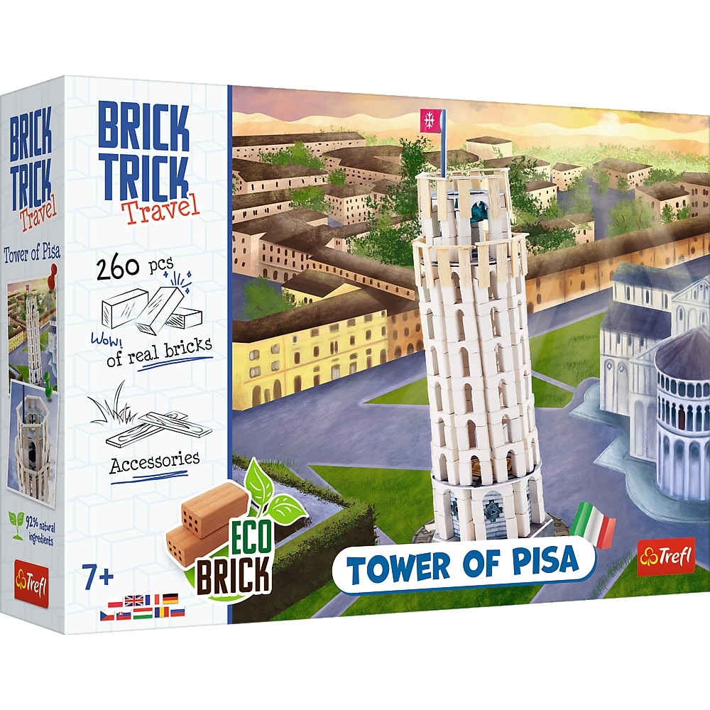 Puzzle 3D Brick Trick L - Travel, Turnul Pisa