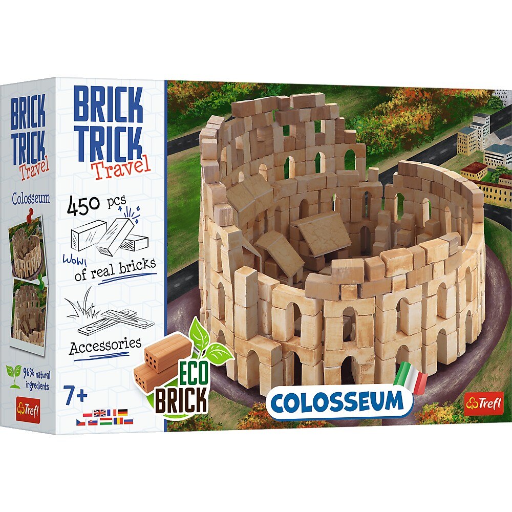 Puzzle 3D Brick Trick Xl - Travel, Colosseum