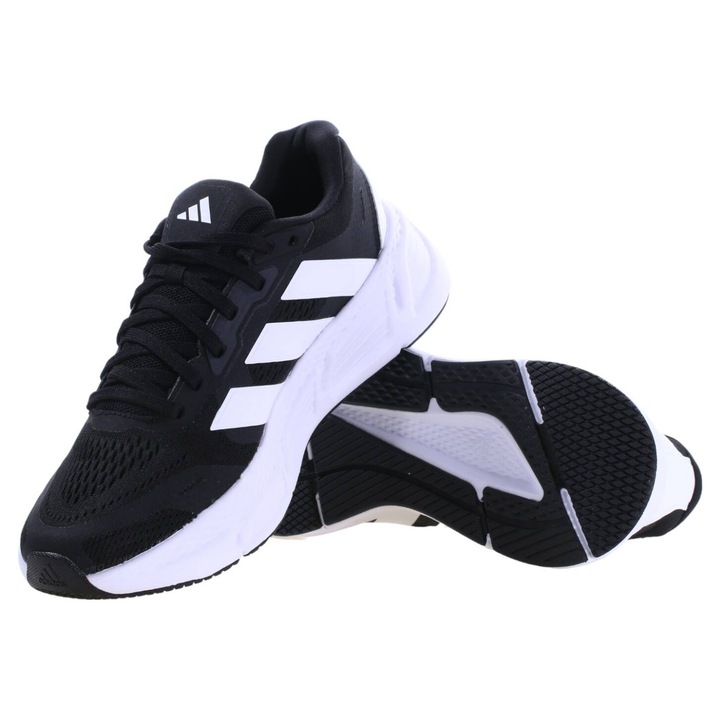 Pantofi sport barbati Adidas QUESTAR 2 M, textil, negru, 47 1/3 EU