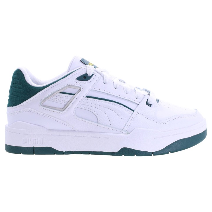 Puma Slipstream férfi sportcipő, természetes bőr, fűzős, 48.5 EU