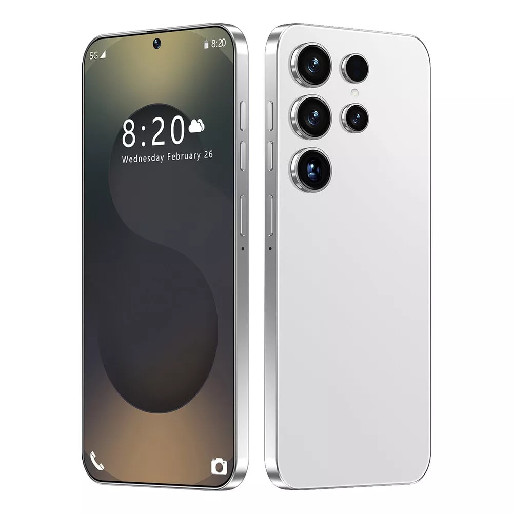 Telefon mobil Gamakoo G25 Ultra, Dual SIM, 6GB RAM, 128GB, 6.8", 5G, Alb