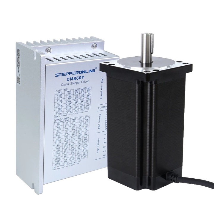 Kit motor pas cu pas, 12Nm, 18V-80V, 14mm