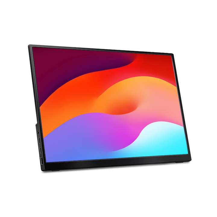Преносим монитор MINIX SF16, 16 инча, 1920x1200, IPS, ъгъл на видимост 178°, 2 стерео високоговорителя