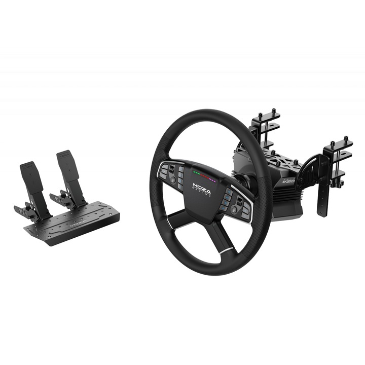 Волан MOZA R5 Bundle R5 Base + Truck Wheel+ SR-P Lite Double + R5 Table Clamp за PC