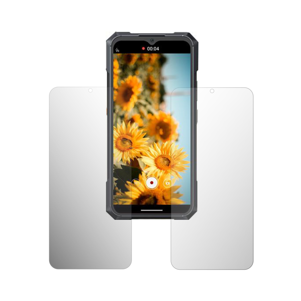 Set 2X Folie Protectie Ecran iSkinz pentru Cubot KingKong X Pro - Case friendly, Invisible Skinz HD, Siliconica Ultra-Clear cu Acoperire Totala, Adeziva si Flexibila