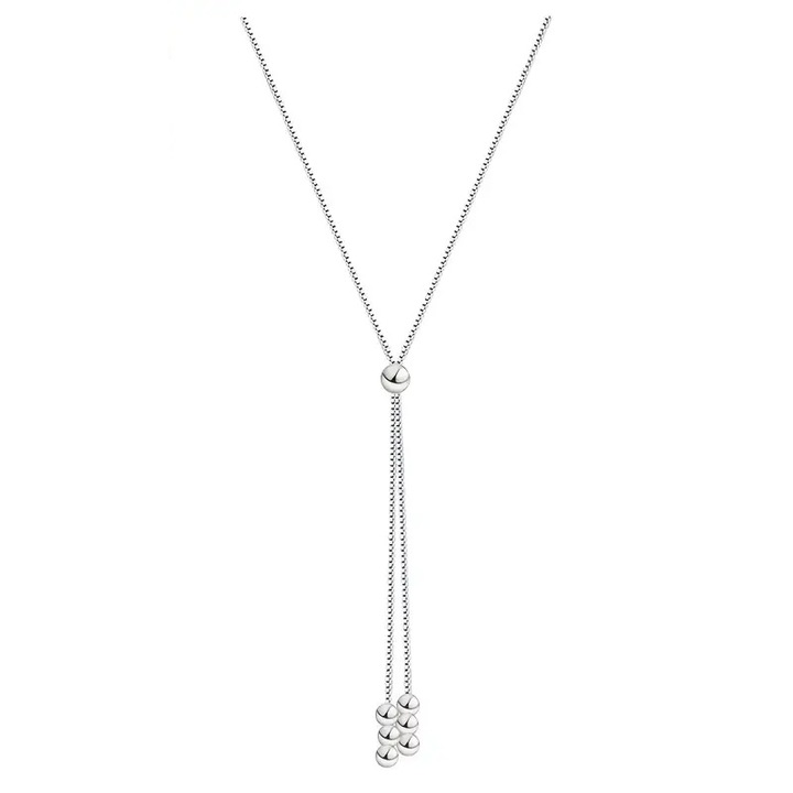 Colier Diora Silver Y, din Argint