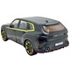 BMW XM öntött SUV modell 1:24 fekete - hangokkal, lámpákkal és rugókkal - 20 cm