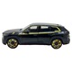 BMW XM öntött SUV modell 1:24 fekete - hangokkal, lámpákkal és rugókkal - 20 cm