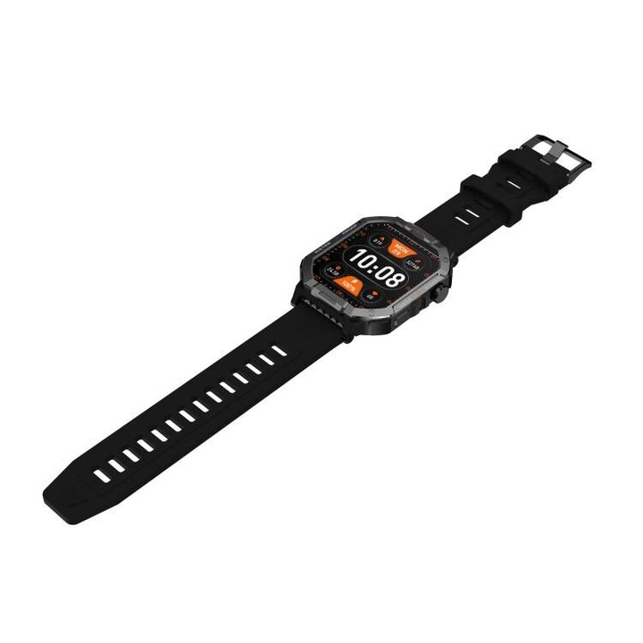 Okosóra, Uniszex, Bluetooth 5.2, Fekete