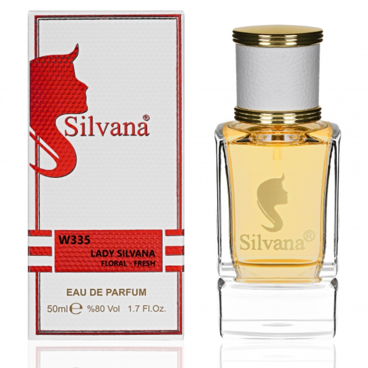 Apa de Parfum Silvana Lady Million, W335, Femei, 50 ml