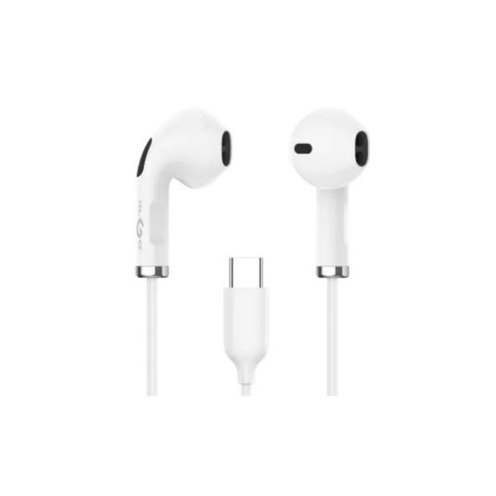 Casti In-Ear cu Microfon si Control Integrat, Conector Type-C, 1.3m – Sunet Hi-Fi, Compatibile Android & Huawei