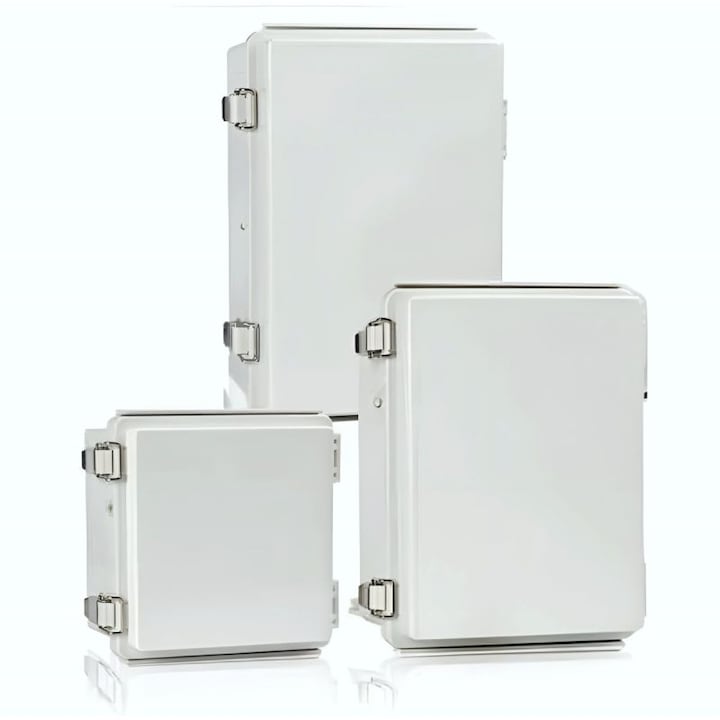 Braun Group kültéri műanyag szekrény perforált hátlappal elektromos berendezésekhez