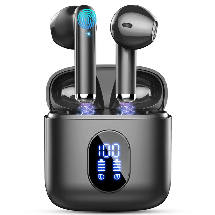Rinsmola vezeték nélküli Bluetooth 5.3 fülhallgató, zajszűrős, többszínű, 2024