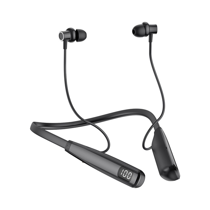 Láma vezeték nélküli sport fülhallgató, Bluetooth 5.4, 80 óra lejátszási idő, többszínű