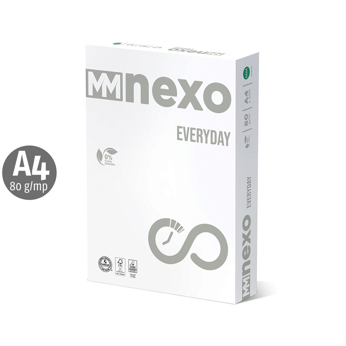 Top Hartie Copiator/Xerox A4, MM Nexo Everyday, 80g/mp, 500coli