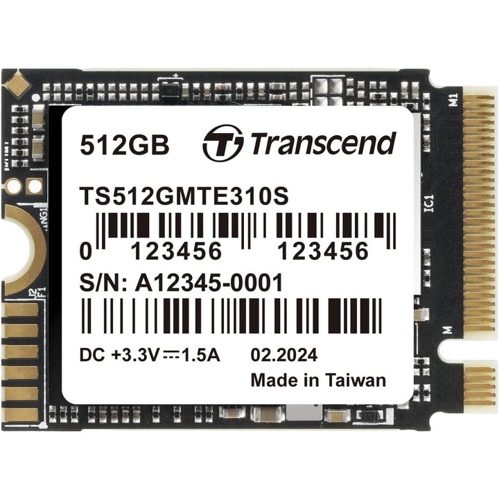 SSD Transcend MTE310S, 512GB, PCI Express 4.0, M.2 2230