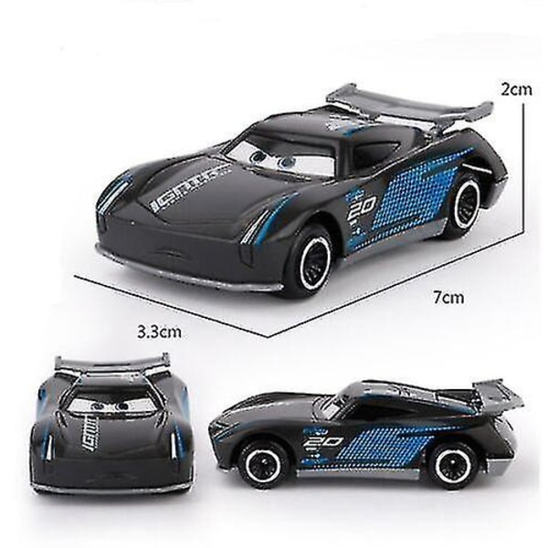 Set 6 Masinute Pixar Cars Lightning McQueen, multicolor, pentru