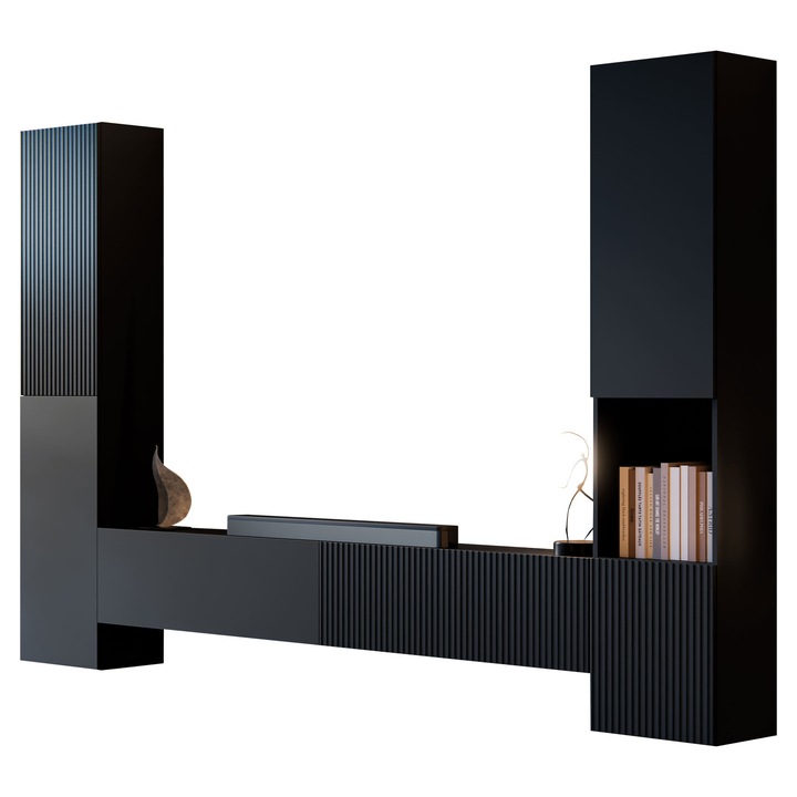 Mobila pentru living Bamali I, MIRJAN 24, negru
