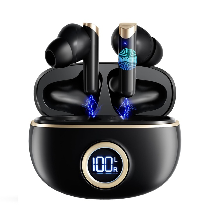 Vemfay vezeték nélküli fülhallgató, Bluetooth 5.4, 40H, vízálló IP7, többszínű
