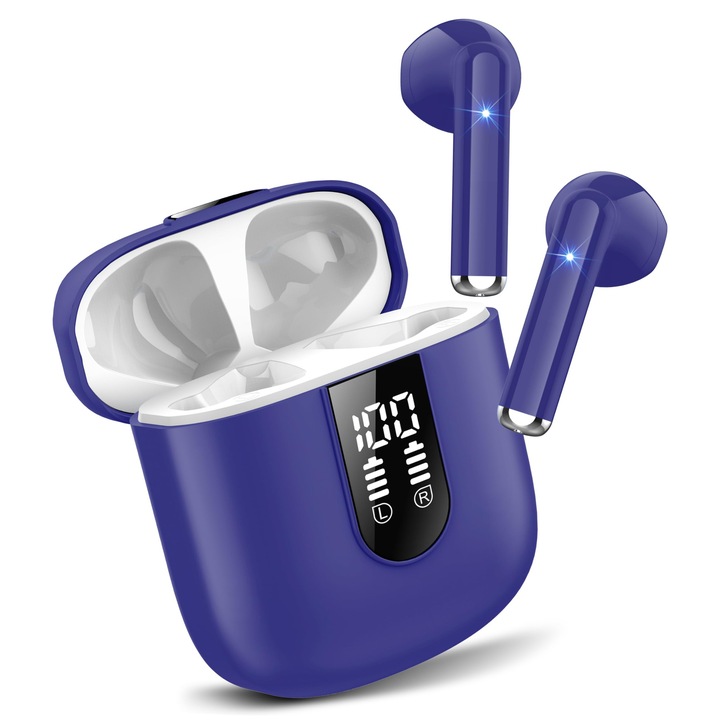Jesebang fülbe helyezhető Bluetooth fülhallgató, vezeték nélküli 5.3, vízálló IP7, többszínű