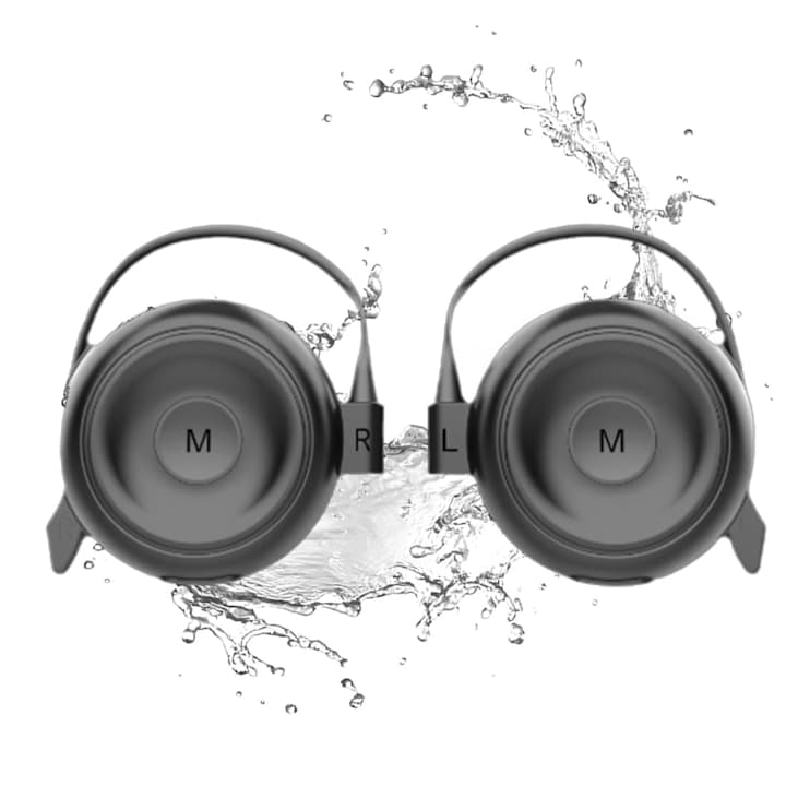 Vezeték nélküli fülhallgató, Mokeum, Bluetooth 5.3, Vízálló Ipx5, Többszínű, Fülre helyezhető