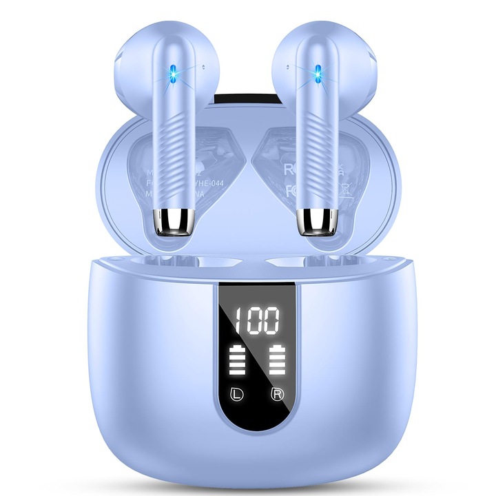 Drsaec Bluetooth fülhallgató, vezeték nélküli 5.3, 48 órás zajszűrés, IP7 vízálló, többszínű