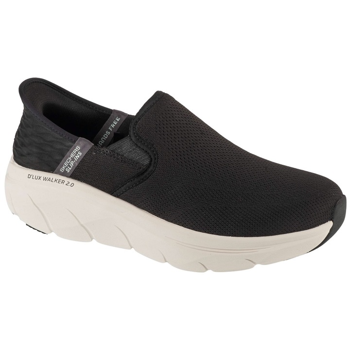 Pantofi sport, Skechers Slip-ins: D'Lux Walker 2.0 - Reeler 232463-BLK, Negru, 40 EU