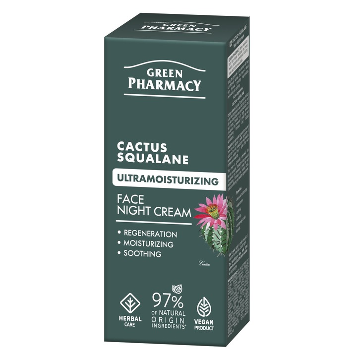 Arckrém, Elfa Pharm, kaktusz, hidratáló, 50ml