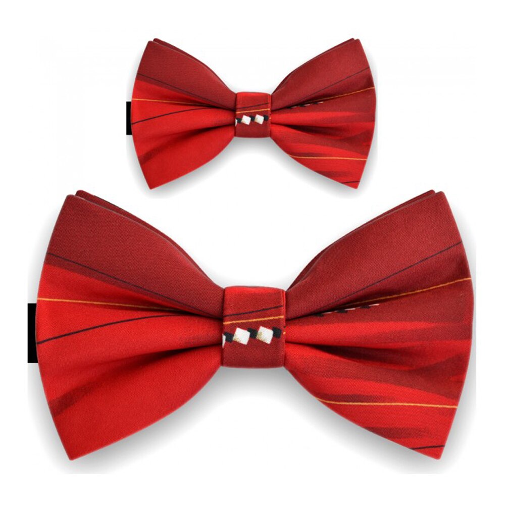 Papioane tata fiu, rosu, model dungi fine