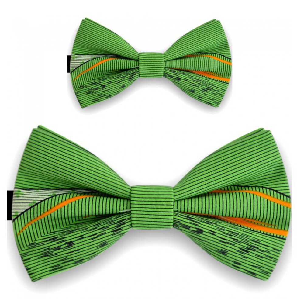 Papioane tata fiu, verde iarba, imprimeuri eclectice