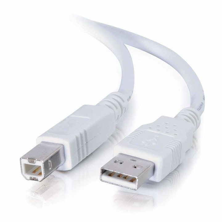 Cablu Imprimanta USB 2.0 A-B, 1.5m, DETECH, bobina antiparaziti, ambalaj individual
