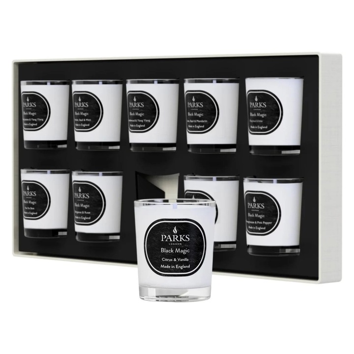 10 db-os Parks London Black Magic gyertya szett 40g