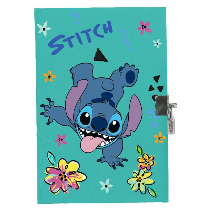 Малък дневник B6 с катинар, 50 страници, PASO