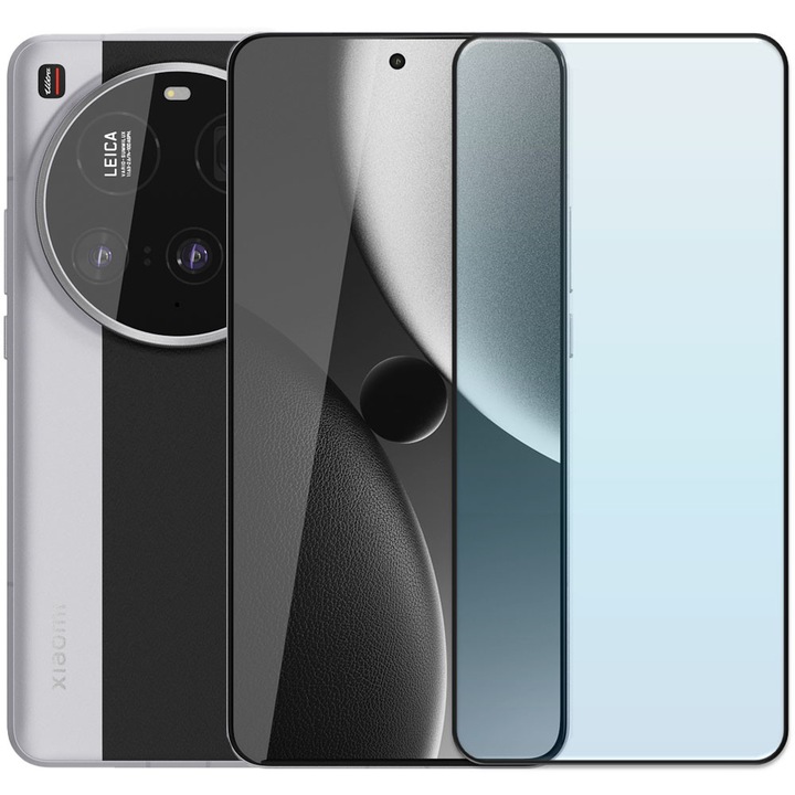 Folie din sticla securizata pentru Xiaomi 15 Ultra, HAMSTERBOX Glass Shield, Protectie completa ecran, Full face, Aplicare rapida, Case Friendly, Transparenta