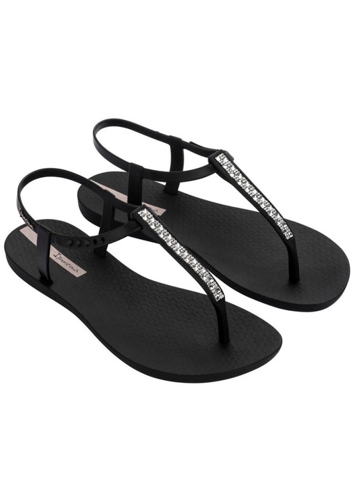 Sandale Ipanema Ipanema Class Chic negre pentru femei, tip șlap 83708-BE131
