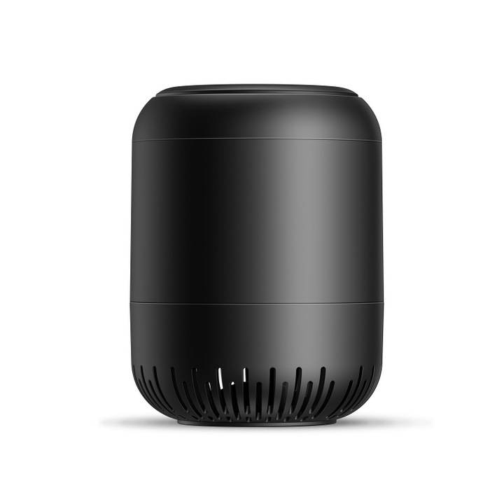 Boxa portabila, Bluetooth 5.0, interconectare TWS, card TF, calitate sunet HD, 2200mAh, neagra