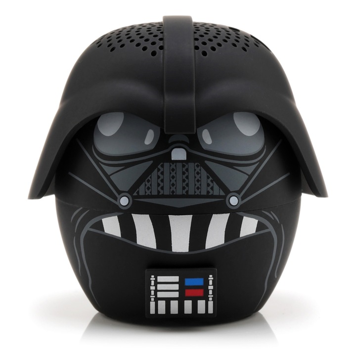 Boxa portabila Mini Bluetooth Bitty Boomers Darth Vader Star Wars, Incarcare USB, 45x45 mm