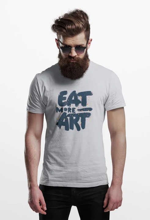 ST00073 Eat More Art, Szürke