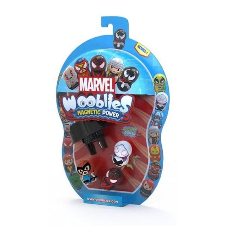 Wooblies Marvel gyűjthető figura meglepetés csomagban - 2 figura kilövővel