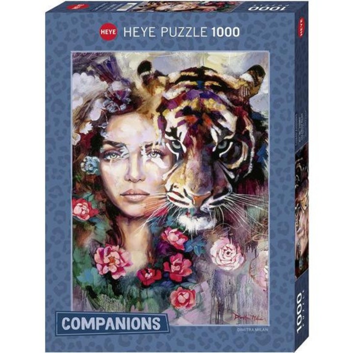 Пъзел Heye от 1000 части - Companions - Steadfast Heart, Димитра Милан (29982)