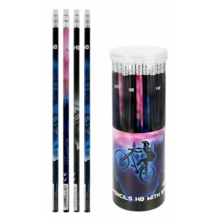 Fox/Bike HB grafitceruza radírral