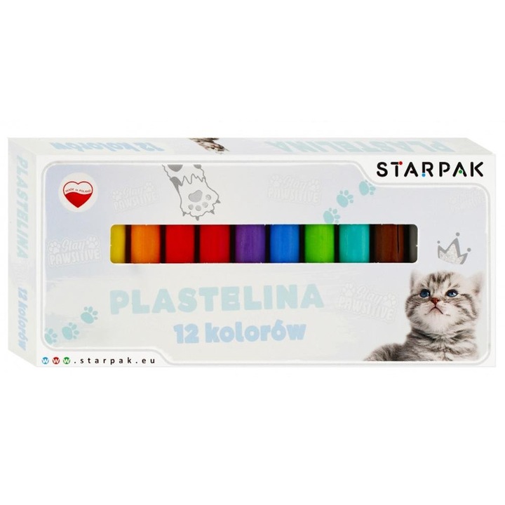 Cicás gyurma - 12 színű (536884)